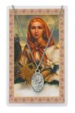 St Dymphna Pendant & Holy Card
