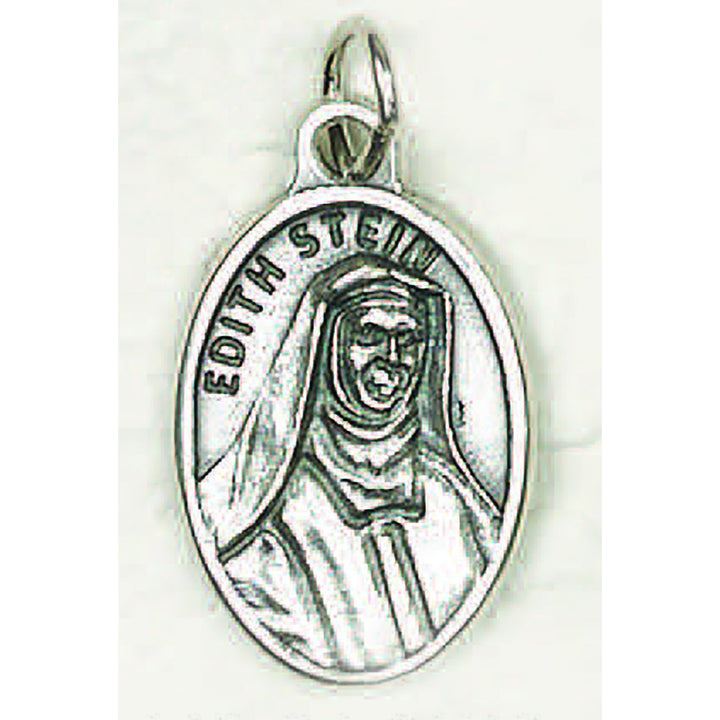  St. Edith Stein 1" Oxidized Medal - 50/Pack *SPECIAL ORDER - NO RETURN*