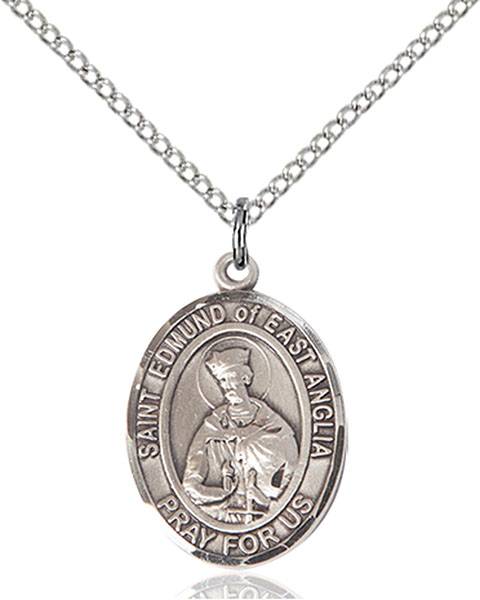 St. Edmund of East Anglia Patron Saint Necklace