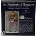 St. Elizabeth of Hungary 4" Statue with Prayer Card Set