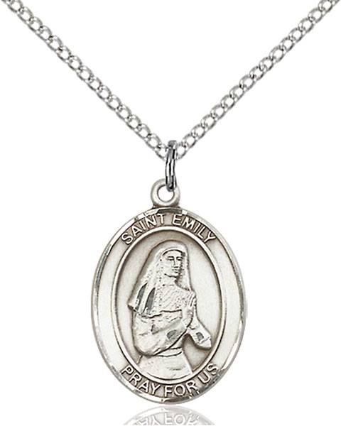 St. Emily De Vialar Patron Saint Necklace