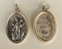 St. Florian 1" Oxidized Medal
