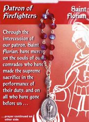 St. Florian One Decade Rosary for Firefighters