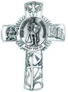 St. Florian Pewter Wall Cross *WHILE SUPPLIES LAST*