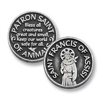 St. Francis Of Assisi Pocket Coin