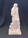 St. Francis 9" Alabaster Statue from Italy