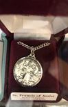 St. Francis Sterling Silver Medal on 24" Chain *WHILE SUPPLIES LAST*