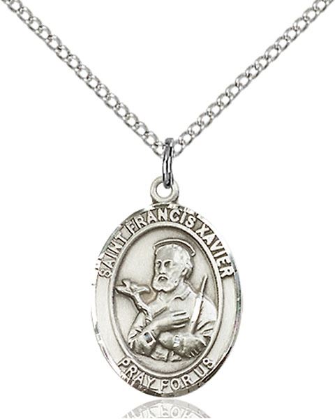 Sterling Silver Saint Francis Necklace – Divine Box