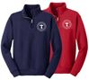 St. Francis of Assisi Quarter Zip Sweatshirt, Embroidered