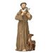 St. Francis of Assisi 4" Statue with Prayer Card Set
