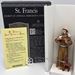 St. Francis of Assisi 4" Statue with Prayer Card Set - 21669