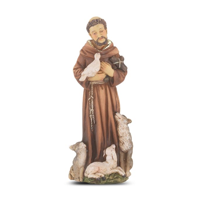 St Francis of Assisi 4" Statue