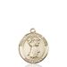St. Francis Necklace Solid Gold