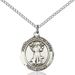 St. Francis Necklace Sterling Silver