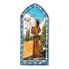 St. Francis of Assisi Patron of Animals, Kindness and Ecology Handmade Pocket Token 1.5 in x 3 in