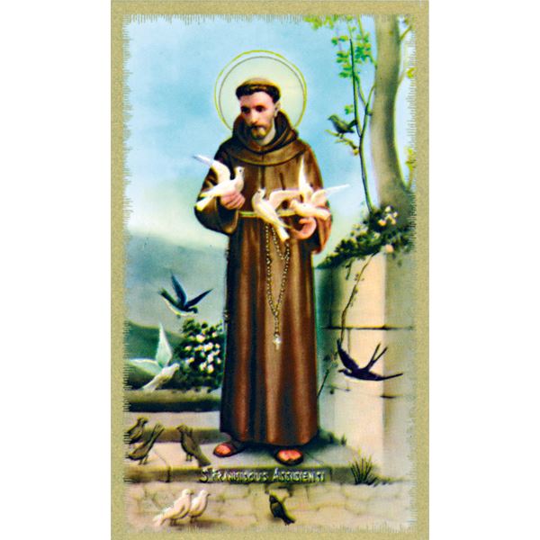 St. Francis of Assisi Peace Prayer Paper Prayer Card, Pack of 100