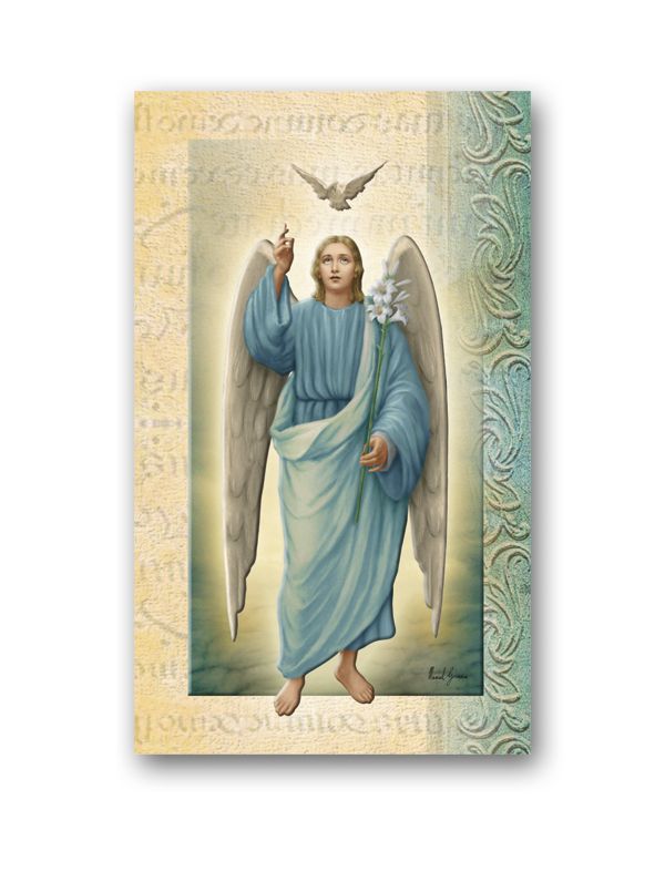 St. Gabriel Biography Card