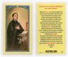 St. Gemma Laminated Prayer Card