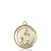 St. Genesius Necklace Solid Gold