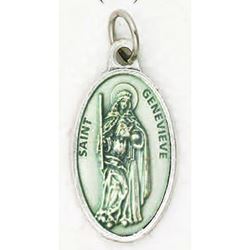 St. Genevieve 1" Oxidized Medal - 50/Pack *SPECIAL ORDER - NO RETURN*