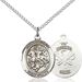 St.  George Necklace Sterling Silver