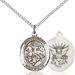 St.  George Necklace Sterling Silver