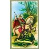 St. George Paper Prayer Card, Pack of 100
