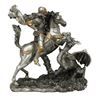St. George & the Dragon 10.5" Statue
