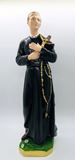 St. Gerard 12" Plaster Statue from Italy