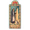 St. Gertrude Patron of Cats and Cat Lovers Handmade Pocket Token 1.5 in x 3.25 in