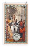 St. Gregory Pewter Medal and Prayer Card