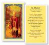 St. Hubert Laminated Prayer Card