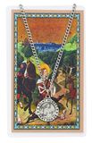 St. Hubert Pendant & Holy Card Set