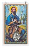 St. Isidore Pendant and Holy Card Set