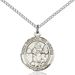 St. Isidore Necklace Sterling Silver