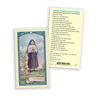 St. Jacinta Marto Laminated Prayer Card