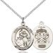 St. Joan of Arc Necklace Sterling Silver