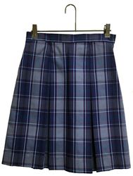 #53 Box Pleat Uniform Skirt