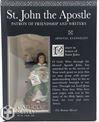 St. John 3" Statue with Prayer Card Set