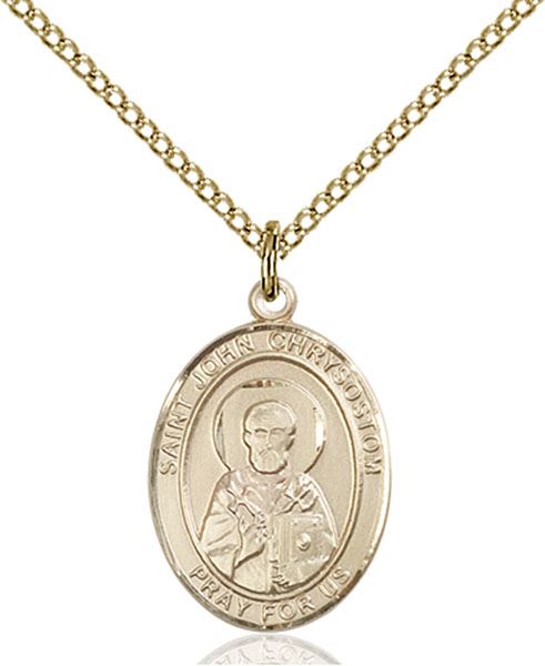 Picturesongold.Com Saint John Neumann Religious Medal Necklace Pendants  Adult-2/3 in 14K Yellow Gold - Walmart.com