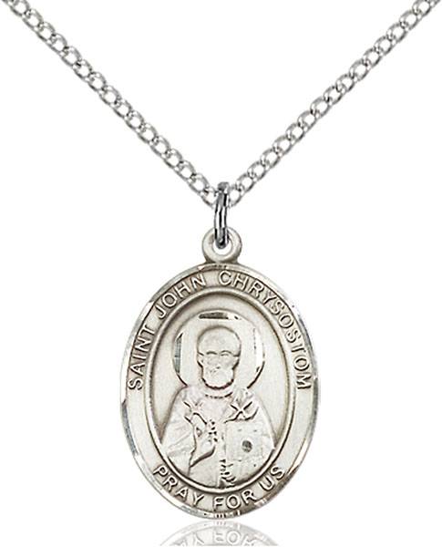 St. John Chrysostom Patron Saint Necklace