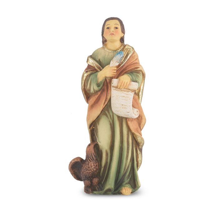  St John Evangelist 4" Statue