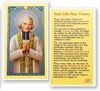 St. John Mary Vianney Holy Card