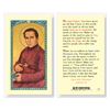 St. John Neuman Laminated Prayer Card