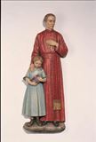St. John Neumann with Child 3/4 Relief