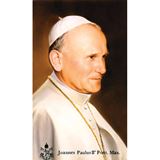 St. John Paul II Paper Prayer Card, Pack of 100