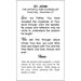 St. John the Apostle Paper Prayer Card, Pack of 100 - 123206