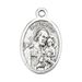St. Joseph 1" Oxidized Medal - 14418