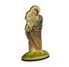 St. Joseph 6" Gold Foil Laser Cut Wooden Saint Statue
