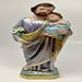 St. Joseph 9" Pearlized Statue from Italy with Rhinestone Halo - 125362